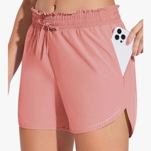 Set of 5! Baleaf Women’s Athletic Running Shorts - M